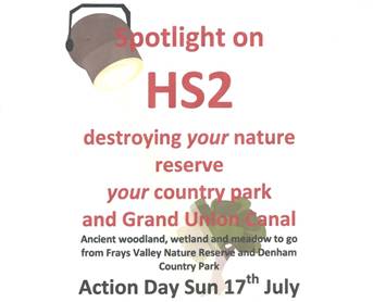 Spotlight on HS2 destruction